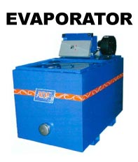 ADF Systems, Inc. EVAPORATOR parts washer