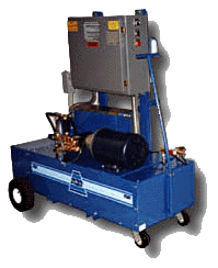 ADF manufactures all-electric (electric heat and power) pressure washers in all models