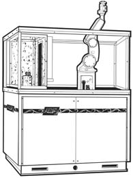 ADF custom robotic parts washers