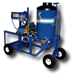 ADF manufactures portable gas-powered pressure washers